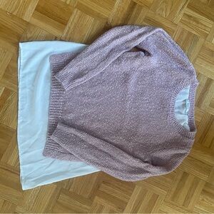 Ricki's Soft Pink Crew Neck Sweater